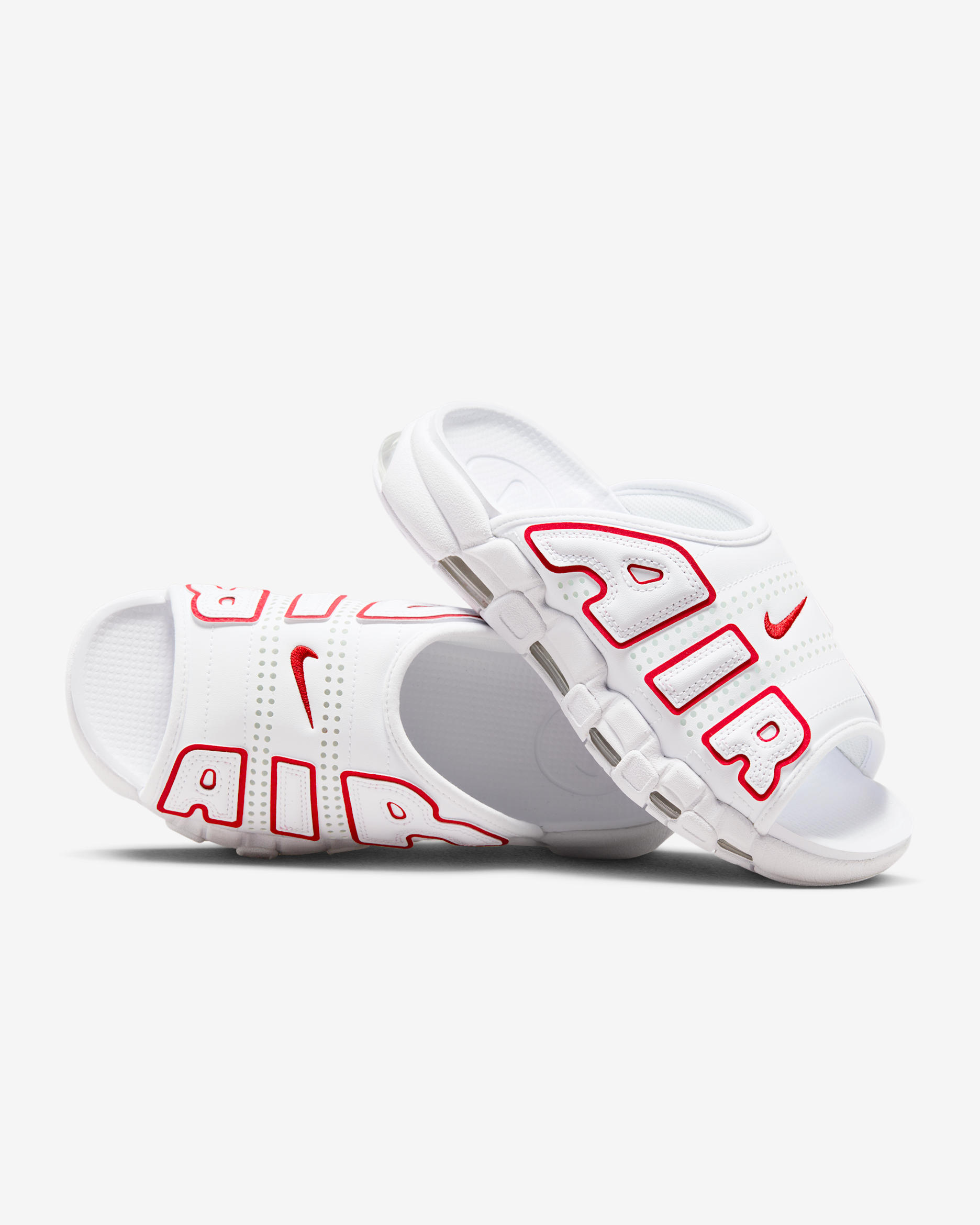 Nike Air More Uptempo Women's Slides. Nike ID